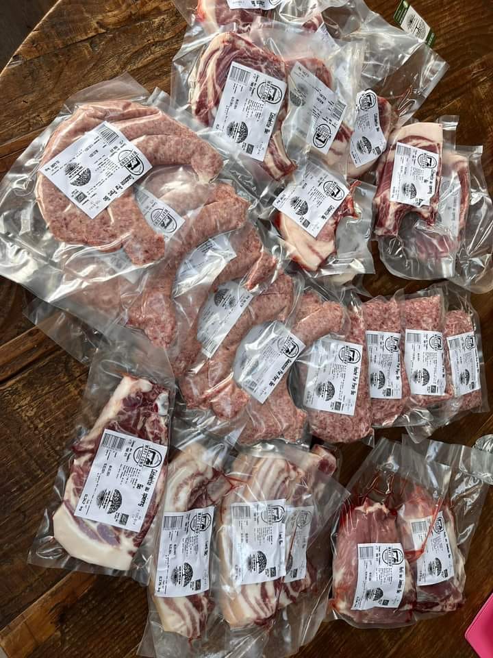 CBC lard frais en tranches