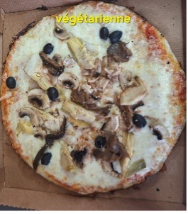 MAP PIZZA VEGETARIENNE