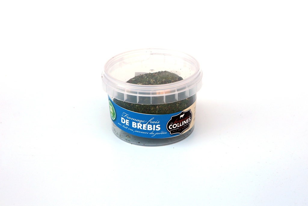 BDC fromage frais de brebis enrobé saveur du jardin