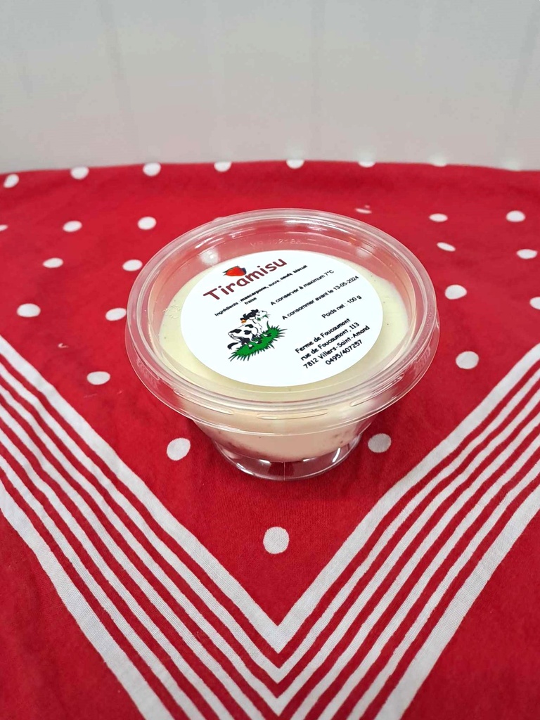 FOU Tiramisu aux fraises