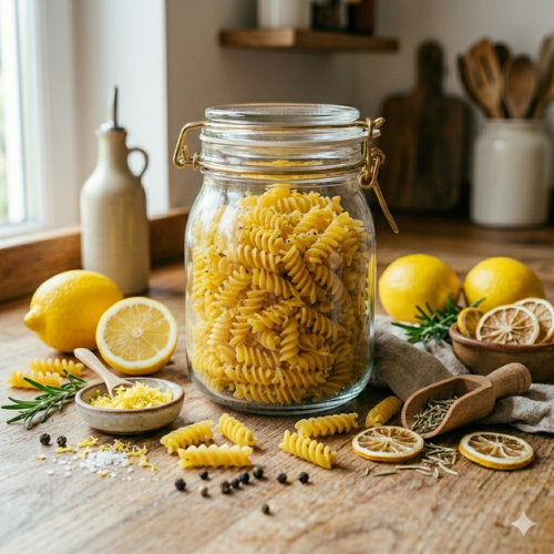 FAT C. Fusilli pâtes sèches au citron