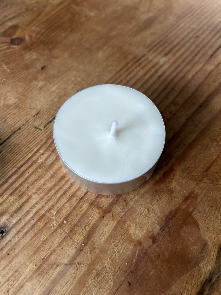 GGC Bougie naturelle chauffe-plat grand format 5,9/2,4cm