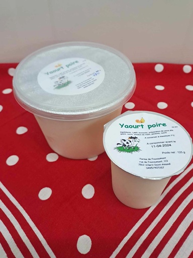[FOU012] FOU Yaourt poire