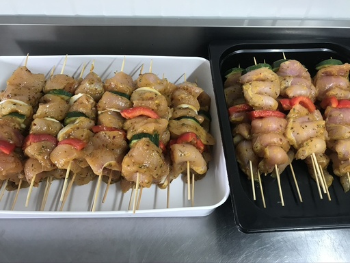 [E4V005] E4V Brochettes de volaille - 2pc (360g-400g)