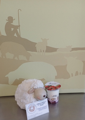 [BOH001] BOH Yaourt de brebis FRAISE