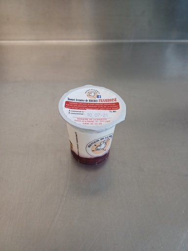 [BOH002] BOH Yaourt de brebis FRAMBOISE