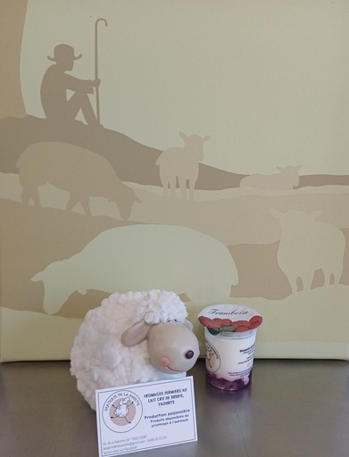 [BOH002] BOH Yaourt de brebis FRAMBOISE