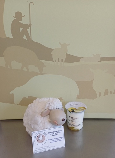 [BOH003] BOH Yaourt de brebis CITRON