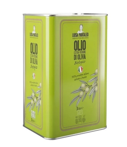 [FAT019] FAT E01. Huile d'Olive Extra-Vierge BIO Bidoni 3L