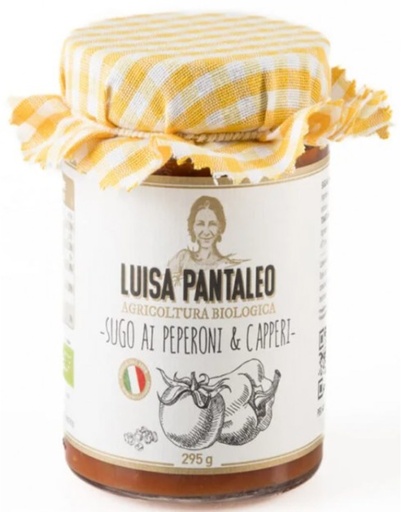 [FAT022] FAT F01. Sauce aux Poivrons et Câpres Bio 