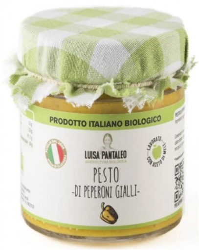 [FAT029] FAT F08. Pesto de poivron jaune bio !PROMO!