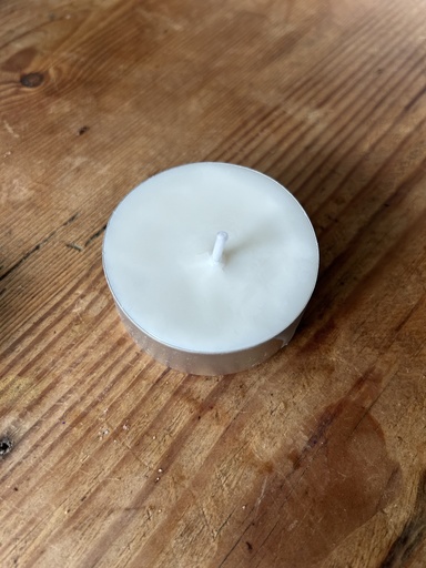 GGC Bougie naturelle chauffe-plat grand format 5,9/2,4cm