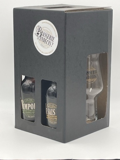 [BDI008] BDI Coffret découverte 3x33cl + verre