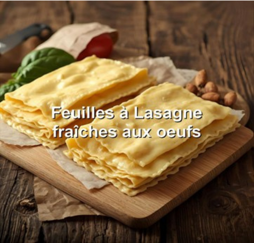 [FAT062] FAT B.Feuilles à Lasagne FRAÎCHES