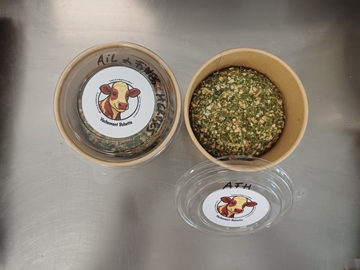 [BOH-VB004] BOH-VB Fromage frais moulé AIL ET FINES HERBES